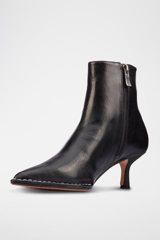 Bottines en cuir Thorna - Noir