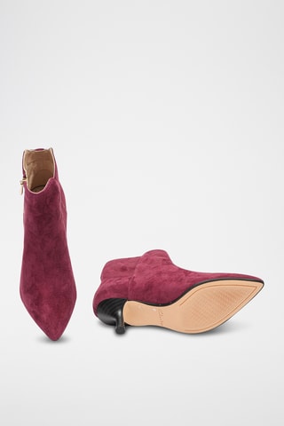 Bottines en nubuck Violet55 - Bordeaux