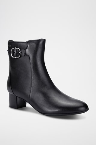 Bottines en cuir Linnae up - Noir