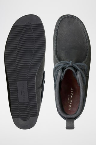 Bottines en cuir Wallabee Craft - Noir