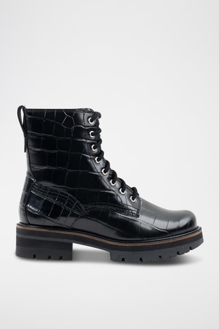 Bottines en cuir Orianna - Noir