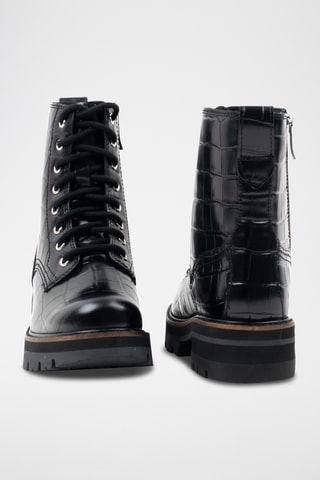 Bottines en cuir Orianna - Noir