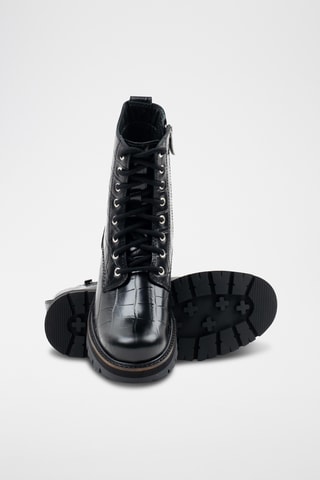 Bottines en cuir Orianna - Noir