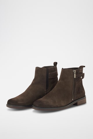 Bottines en cuir Memi - Marron