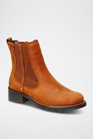 Bottines Chelsea en nubuck Orinoco Club - Marron
