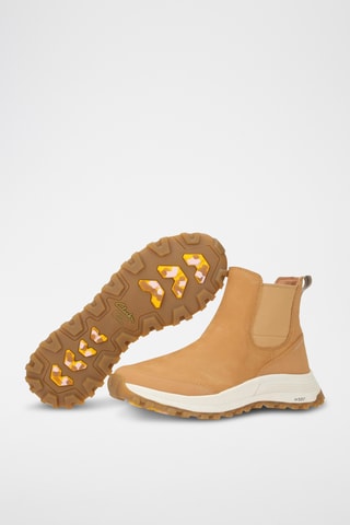 Bottines Chelsea en cuir ATL TREK UP WP - Beige