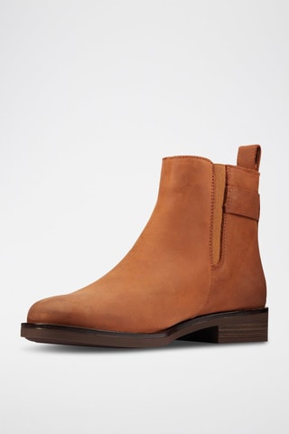 Bottines en cuir Memi Lo - Marron clair