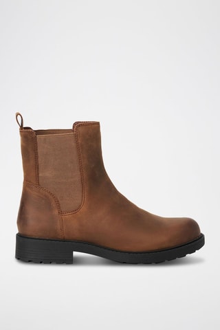 Bottines Chelsea en nubuck Orinoco2 Top - Marron clair