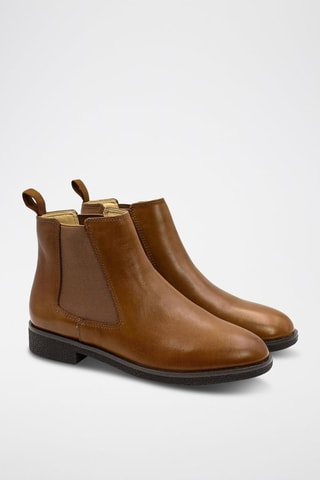 Bottines Chelsea Griffin - Marron