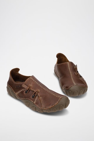Slip-on en cuir Mamo - Marron