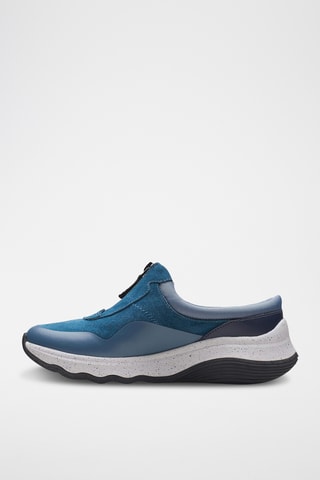 Slip-on en cuir Jaunt Way - Bleu
