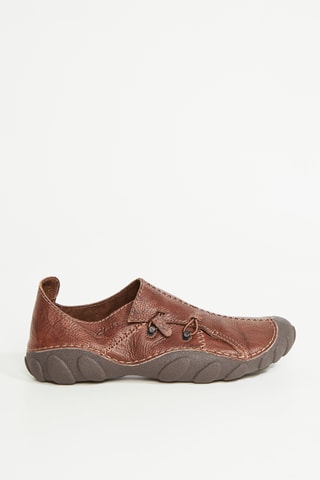 Slip-on en cuir Mamo - Marron