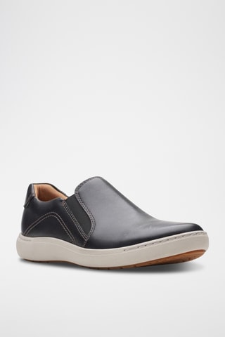 Slip-on en cuir Nalle Stride - Noir
