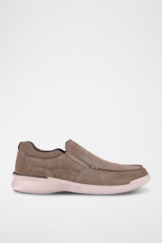 Slip-on en nubuck Donaway - Beige foncé