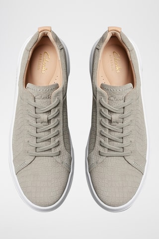 Baskets en cuir Hollyhock - Gris clair