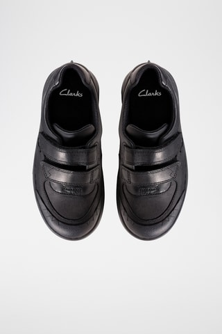 Baskets en cuir Rex Pace - Noir