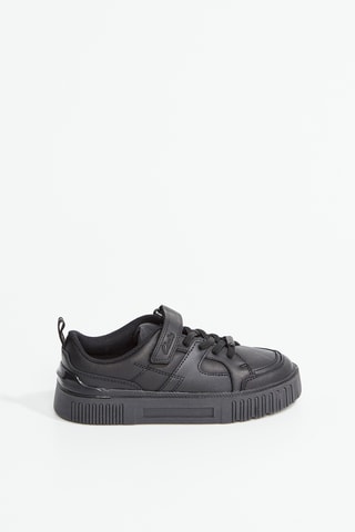 Baskets en cuir Oslo Flare x Stranger Things - Noir
