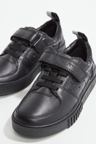 Baskets en cuir Somerset x Stranger Things - Noir