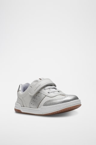 Baskets en cuir Fawn Family - Blanc