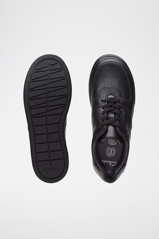 Baskets en cuir Fawn Lay - Noir