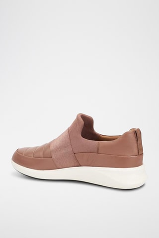 Sneakers en cuir Rio - Vieux rose