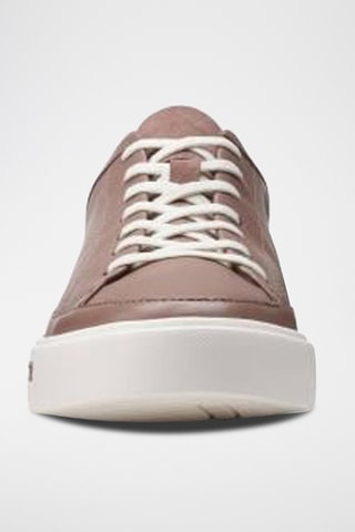 Baskets en cuir Un Maui - Vieux rose