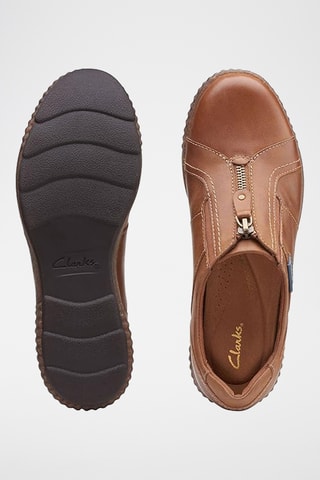 Baskets en cuir Magnolia - Marron