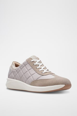 Baskets en nubuck Un Rio Stitch - Beige