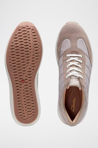 Baskets en nubuck Un Rio Stitch - Beige