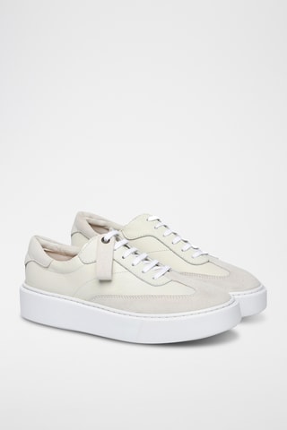 Baskets en cuir Hero Lite Lo - Blanc