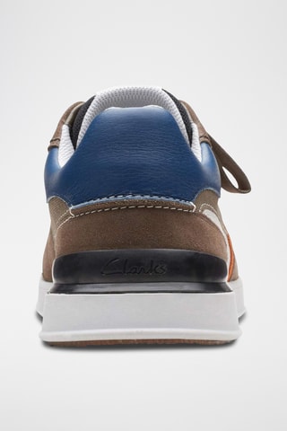 Baskets - Gris foncé et blanc