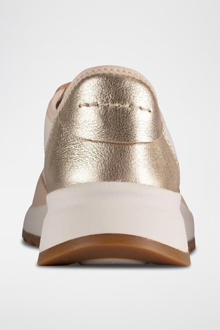 Baskets en cuir DashLite - Beige