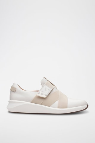 Baskets en cuir Un Rio - Blanc