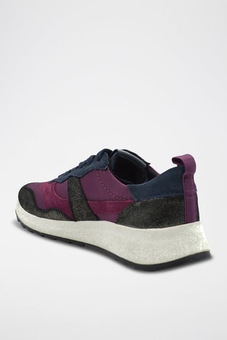 Baskets en cuir DashLite - Violet