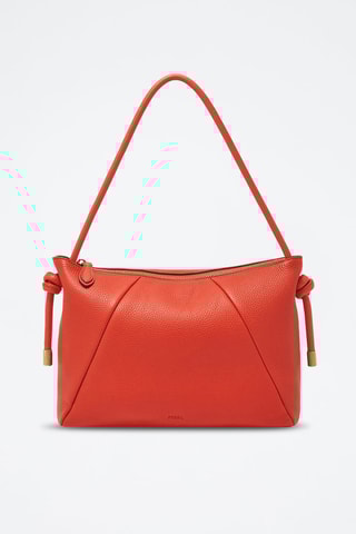 Bolso de piel - Naranja