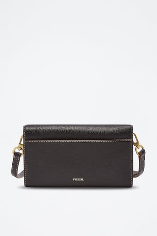 Bandolera de piel Jori - Negro