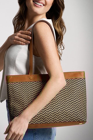 Bolso shopper - Marrón