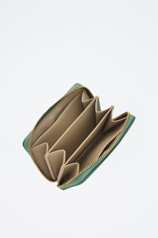 Cartera de piel - Verde