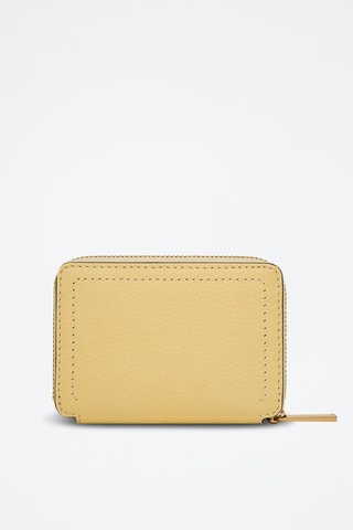 Cartera de piel - Amarillo