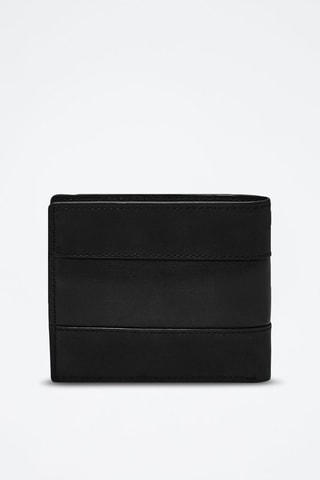 Cartera de piel Everett - Negro