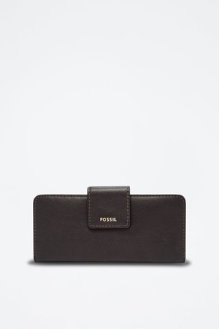 Cartera de piel Madison - Negro 