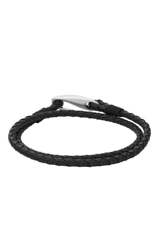 Pulsera de piel - Negro