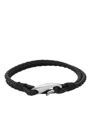 Pulsera de piel - Negro