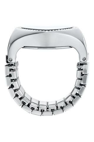 Anillo de cuarzo - Plateado y rosa