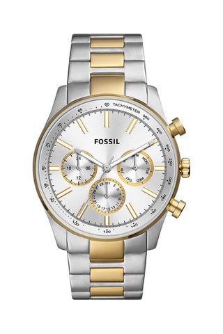 Reloj de cuarzo de acero Sullivan - Plateado y dorado