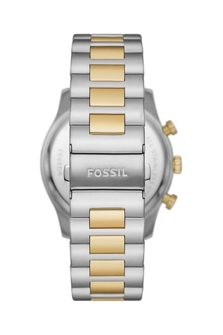 Reloj de cuarzo de acero Sullivan - Plateado y dorado