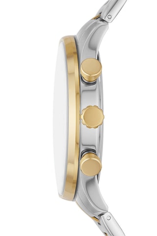 Reloj de cuarzo de acero Sullivan - Plateado y dorado