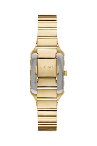 Reloj de cuarzo de acero - Dorado