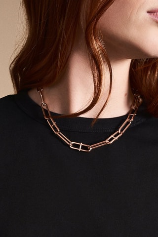 Collar - Rosa dorado