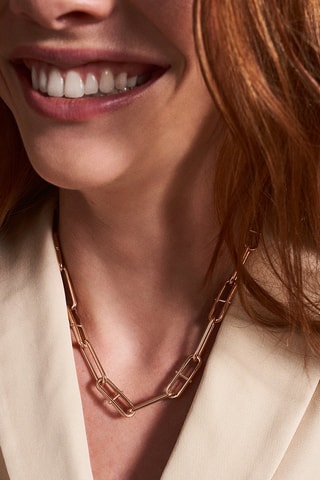 Collar - Rosa dorado